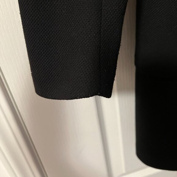 H&M Black Cocoon Coat US 4 - Picture 3 of 10